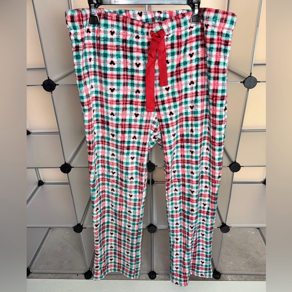 Disney Mickey & Minnie Christmas Adult Unisex Pajama Set Size XL NWT - Picture 4 of 6